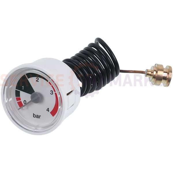 Манометр 0-4 бари D = 43/40 мм для газового котла Baxi/Westen 8922460