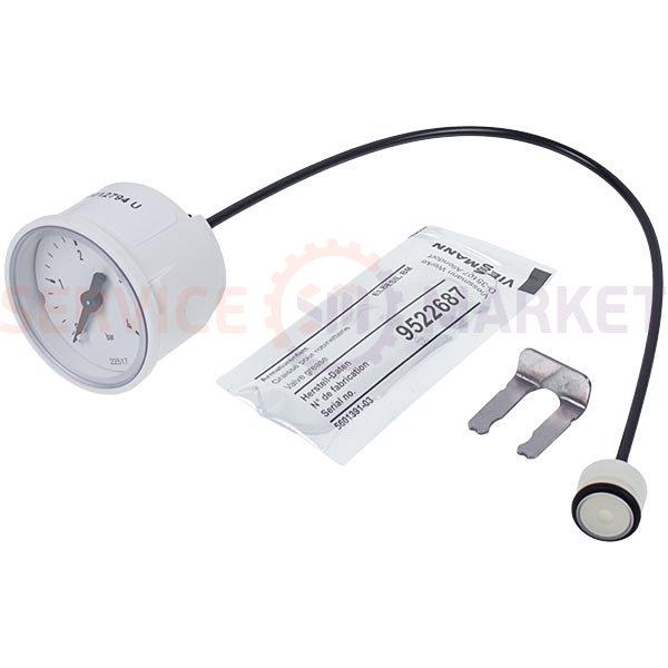 Манометр 0-4 бари D = 43/40 мм для газового котла Viessmann A1JB/A1HB 7856839