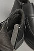 Черевики жіночі демісезонні чорного кольору на блискавці 187650T Безкоштовна доставка, фото 4