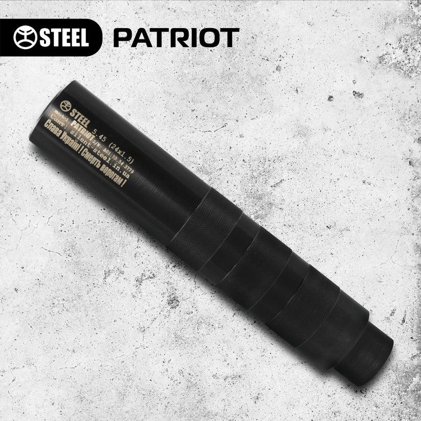 Глушник Steel PATRIOT 5.45 різьблення 24х1.5 (АК-74, АКСУ та ін.)