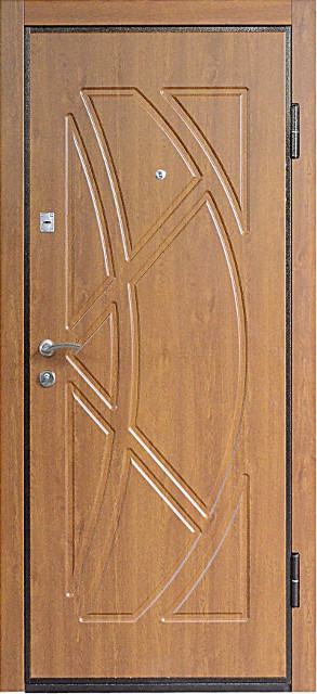 Входная металлическая дверь "Золотой орех", Престиж 907 - фото 1 - id-p439878242