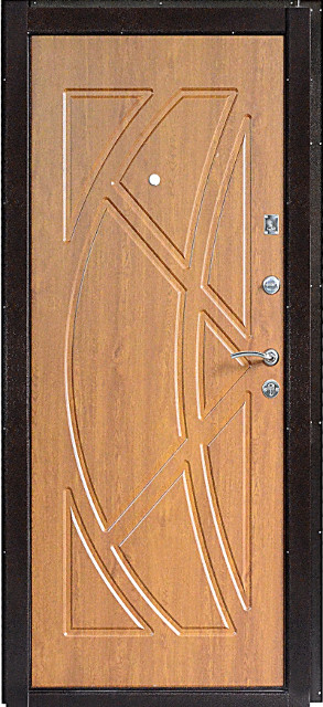 Входная металлическая дверь "Золотой орех", Престиж 907 - фото 2 - id-p439878242