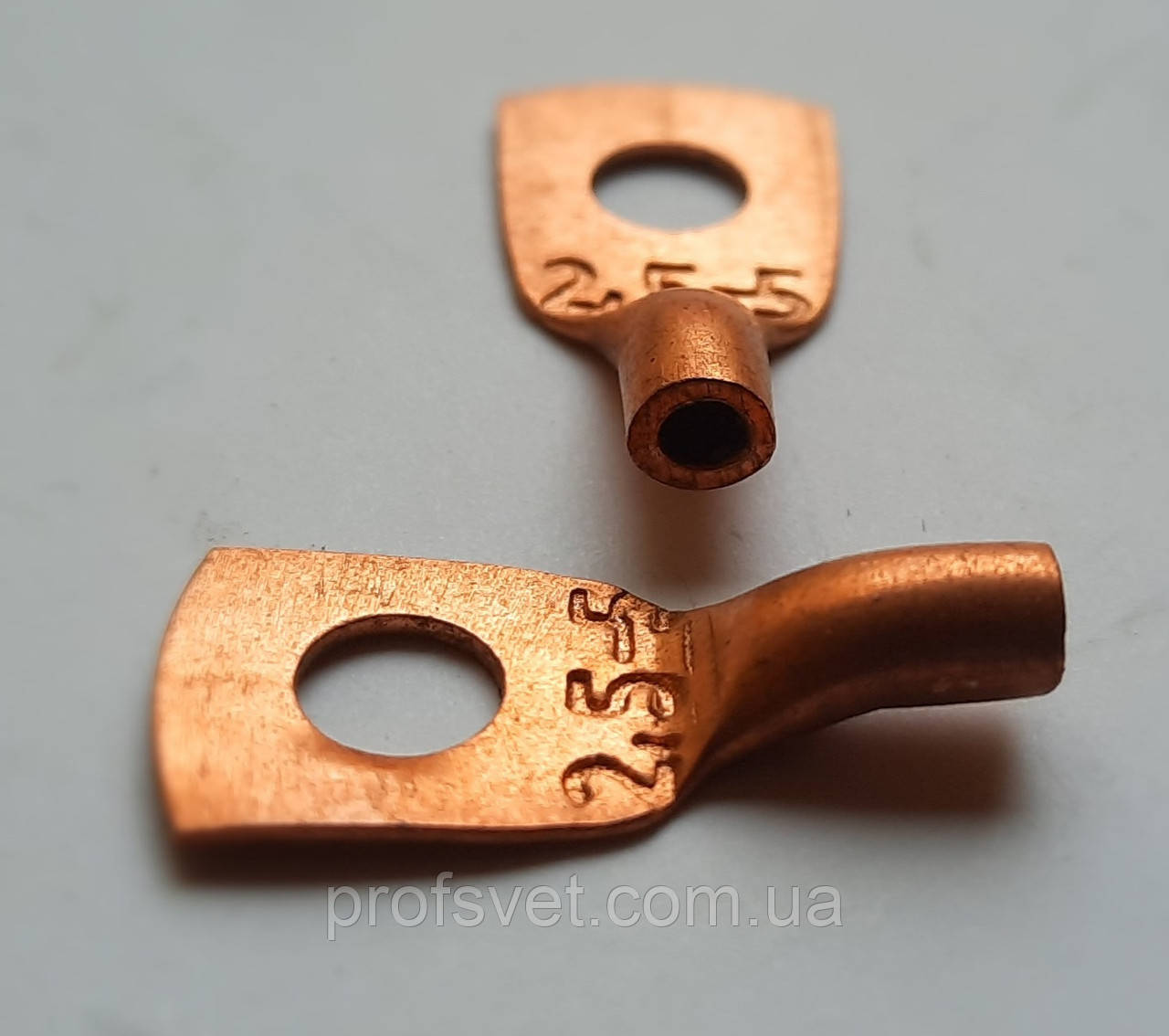 Кабельний наконечник мідний 2,5-5 тип СК