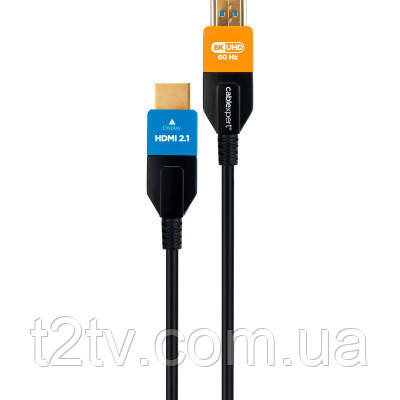 Кабель мультимедійний HDMI to HDMI 5.0m V.2.1 8K 60Hz/4K 120Hz Optic (AOC) Cablexpert (CC-HDMI8K-AOC-5M)