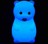 Нічник Ведмедик портативний 9512, фото 5