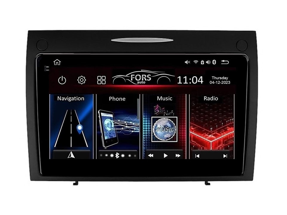 Штатна магнітола FORS.auto FS 2 PRO для Mercedes-Benz SLK-Class (2+32Gb, 9") 2004-2011