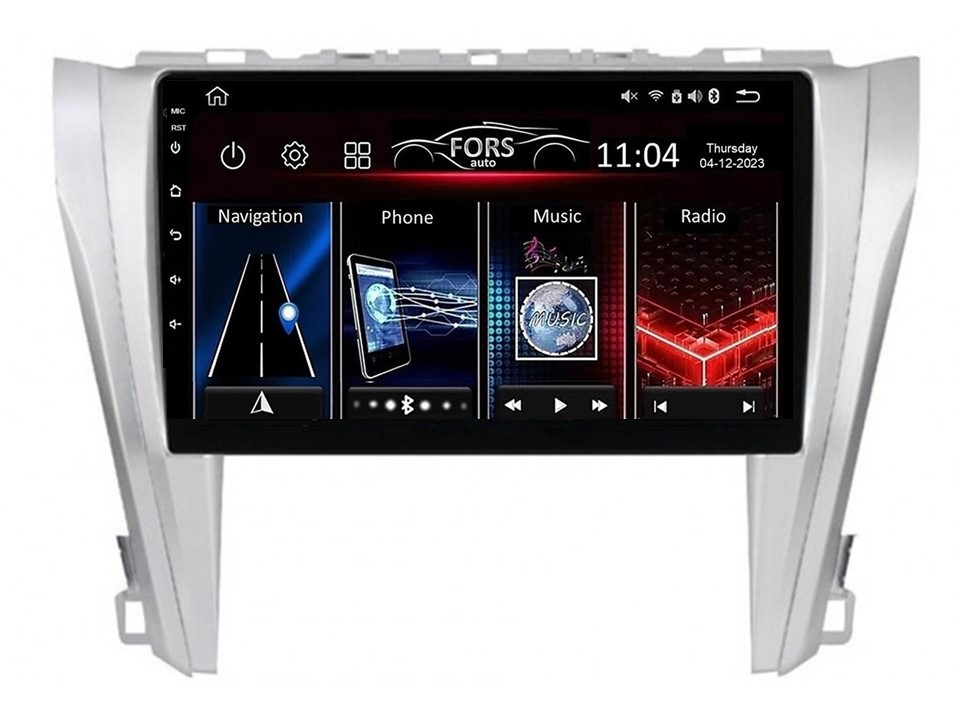 Штатна магнітола FORS.auto FS 1 LITE для Toyota Camry (1+32Gb, 10" 2012-2014