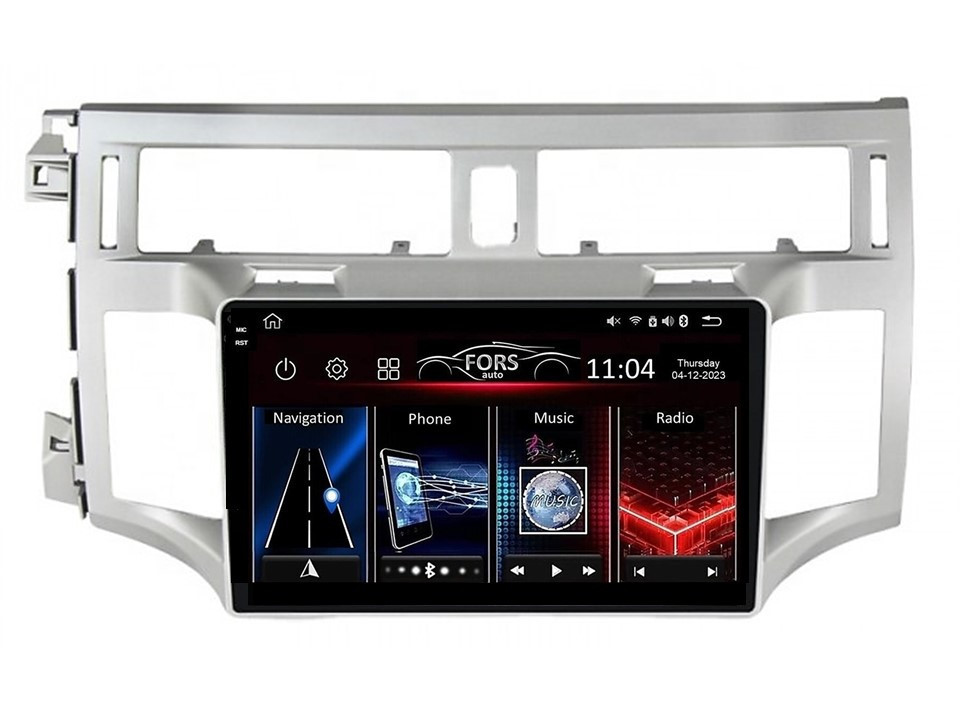 Штатна магнітола FORS.auto М300 для Toyota Avalon (3+32Gb, 9") 2006-2011