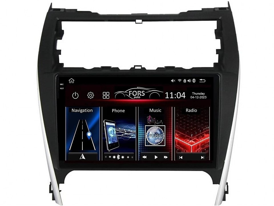 Штатна магнітола FORS.auto FS 2 ULTRA для Toyota Camry USA (2+32Gb, 10" 2012-2014