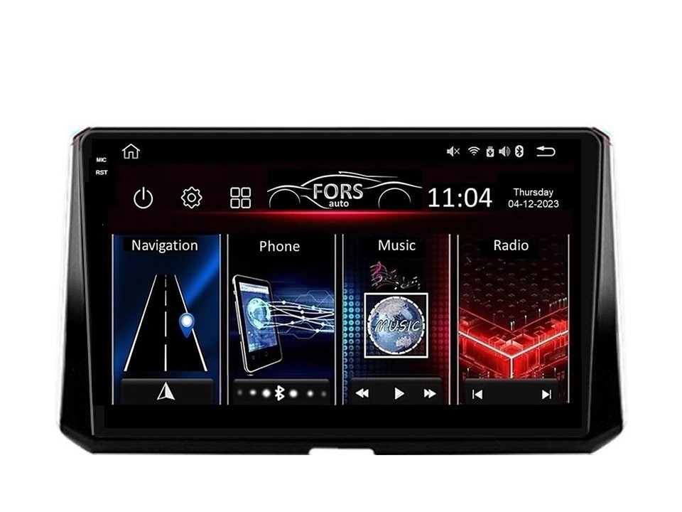 Штатна магнітола FORS.autoS FS 2 PRO для Toyota Corolla/Auris (2+32Gb, 10" 2018-2019