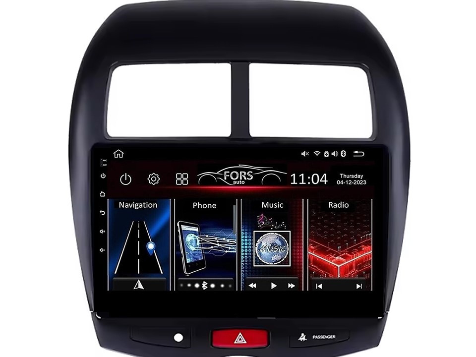 Штатна магнітола FORS.auto FS 1 LITE для Peugeot 4008 (1+32Gb, 9") 2010-2018