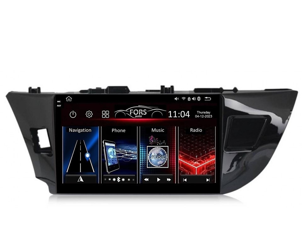 Штатна магнітола FORS.auto FS 2 PRO для Toyota Corolla 2014-2016