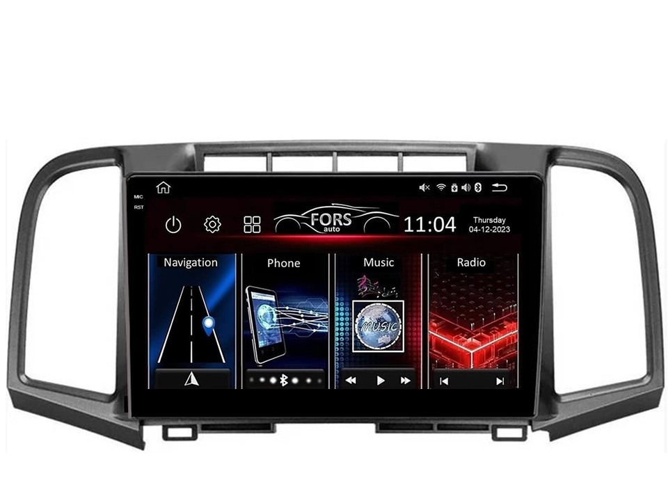 Штатна магнітола FORS.auto FS 4 MAX для Toyota Venza (4+32Gb, 9") 2008-2016