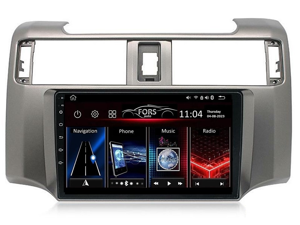 Штатна магнітола FORS.auto M300 для Toyota 4 Runner (3+32Gb, 9") 2009-2015
