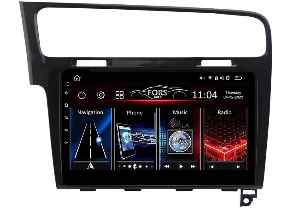 Штатна магнітола FORS.auto FS 1 LITE для Volkswagen Golf 7 (1+32Gb, 10" 2013-2017