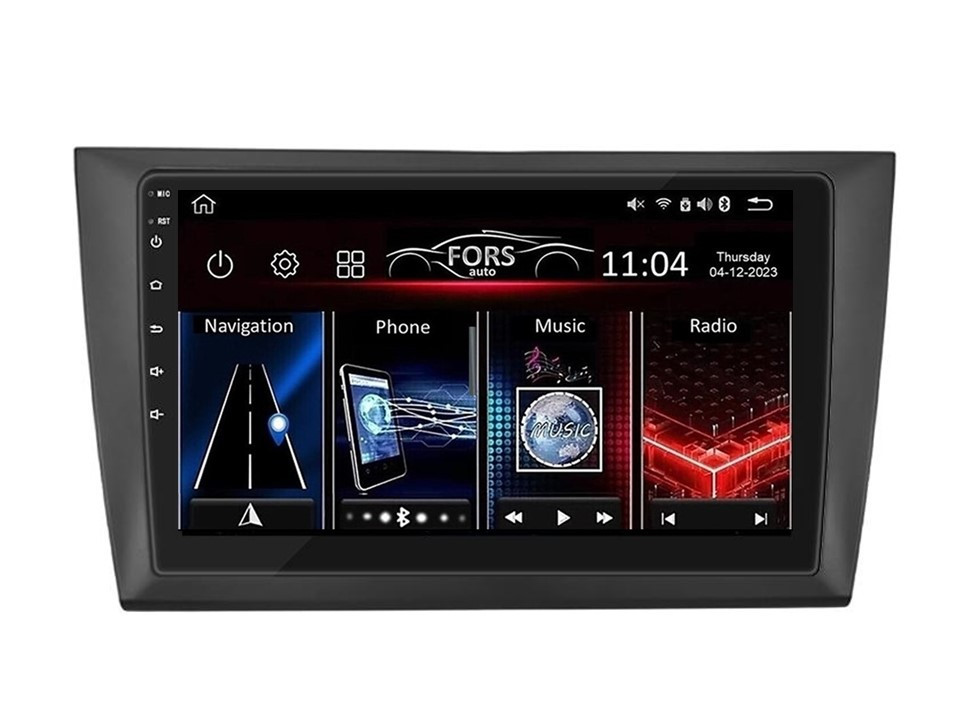 Штатна магнітола FORS.auto FS 1 LITE для Volkswagen Golf 6 (1+32Gb, 9") 2008-2012