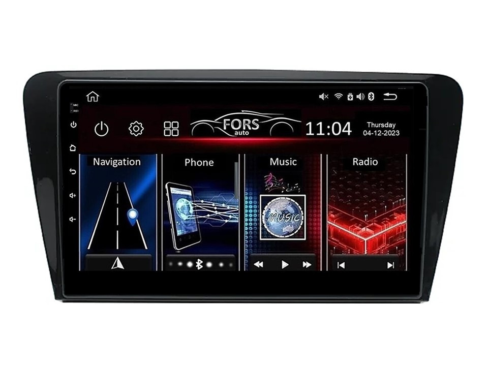 Штатная магнитола FORS.auto FS 1 LITE для Skoda Octavia (1+32Gb, 10") 2013-2017