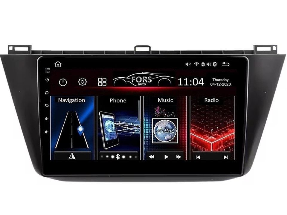 Штатна магнітола FORS.auto FS 1 LITE для Volkswagen Tiguan (1+32Gb, 10" 2016-2020