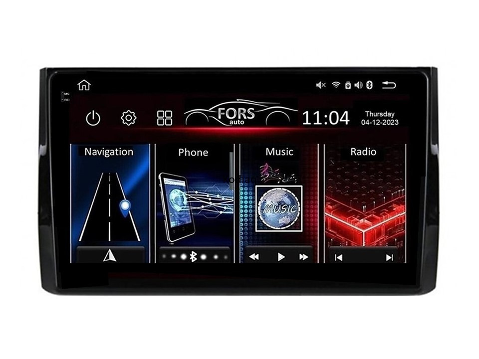 Штатна магнітола FORS.auto FS 2 ULTRA для Skoda Kodiaq (2+32Gb, 9" 2016-2018