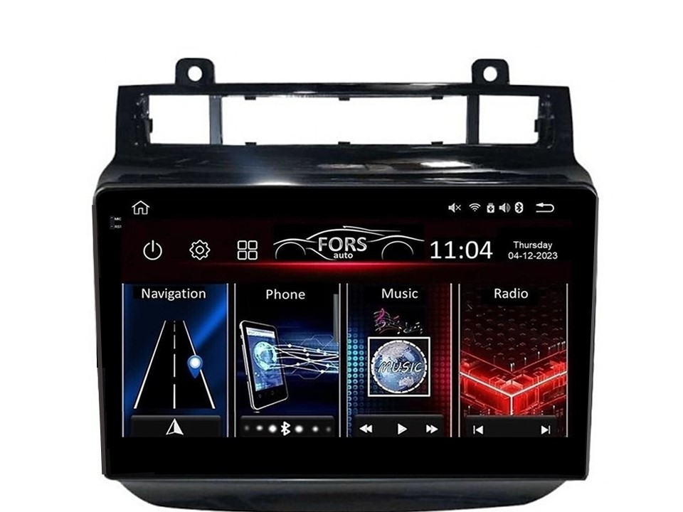 Штатна магнітола FORS.auto FS 2 PRO для Volkswagen Touareg (2+32Gb, 9" 2011-2017