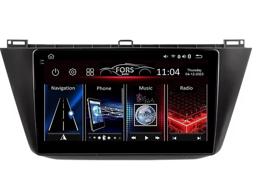 Штатна магнітола FORS.auto FS 2 PRO для Volkswagen Tiguan (2+32Gb, 10" 2016-2020