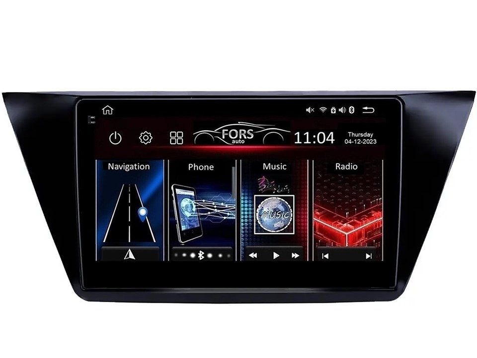 Штатна магнітола FORS.auto FS 2 PRO для Volkswagen Touran (2+32Gb, 10" 2015-2017