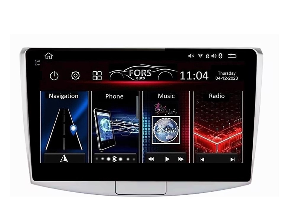 Штатна магнітола FORS.auto FS 2 PRO для Volkswagen Passat B6/B7/CC/Magotan (2+32Gb, 10") 2011-2015