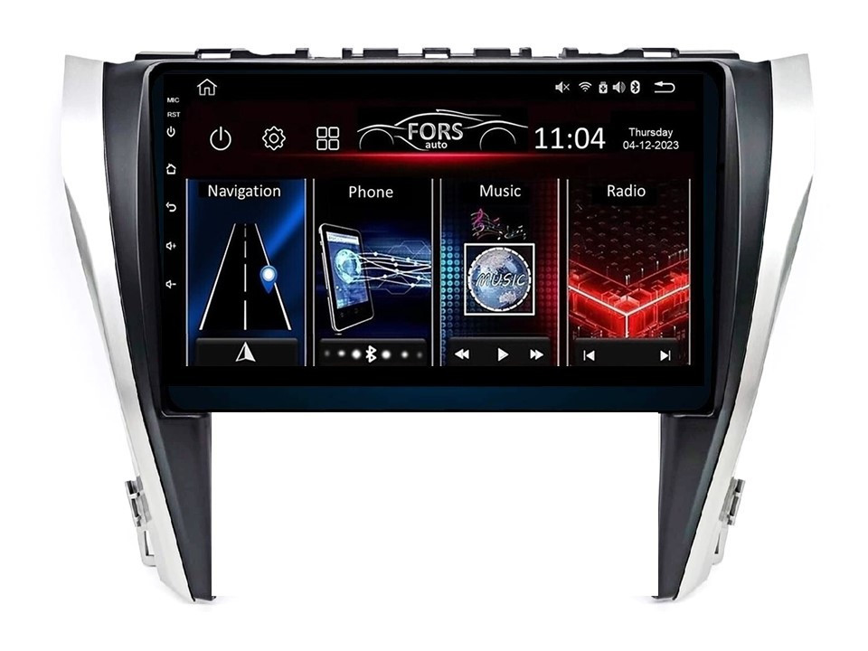 Штатна магнітола FORS.auto FS 1 LITE для Toyota Camry (1+32Gb, 10" 2015-2017