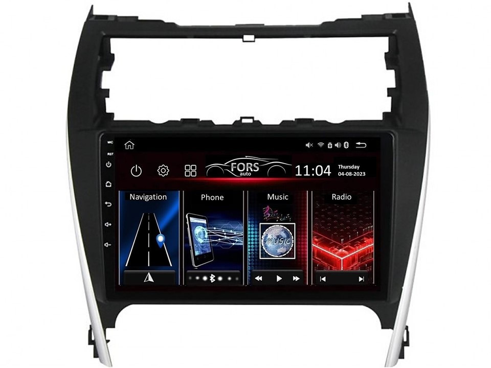 Штатна магнітола FORS.auto FS 1 LITE для Toyota Camry USA (1+32Gb, 10" 2012-2014