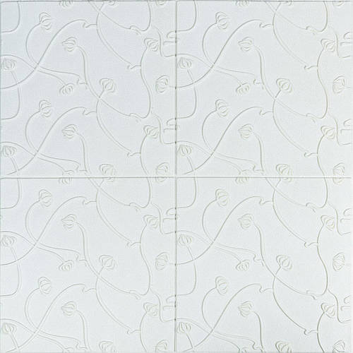 Самоклеющиеся 3д панели для потолка и стен, мягкая ПВХ панель 3D ...