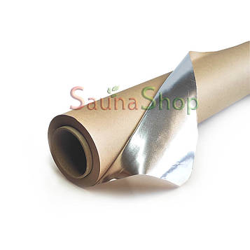 Алюмінієва фольга для лазні та сауни 13мкм.
