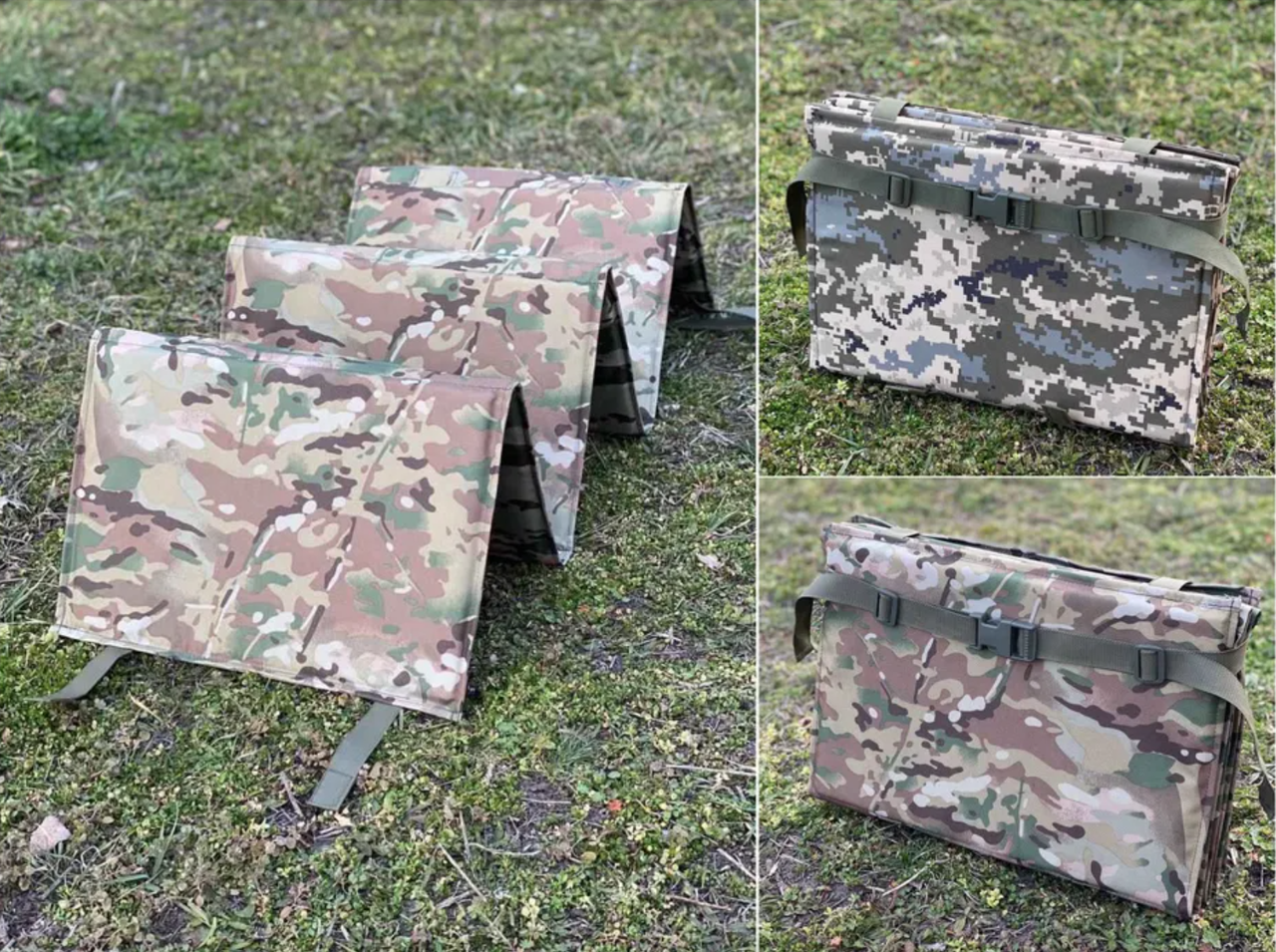 Каремат тактичний розкладний каремат військовий каремат сидіння складаний армійський каремат