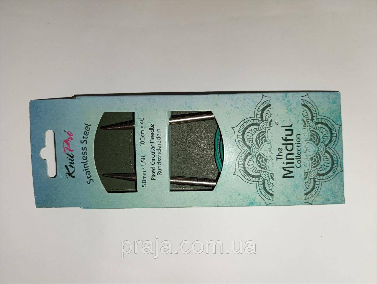 Спиці Кругові 100 см Mindful Collection KnitPro  5мм, фото 1