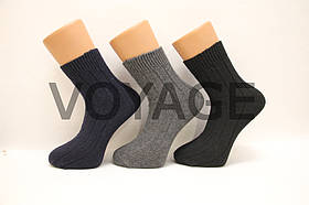 Чоловічі шкарпетки вовняні середні в рубчик Кардшелер