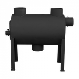 Дров'яна піч буржуйка Екожар Про 500 вертикальна, фото 3