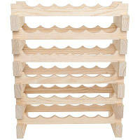 Дерев'яні винні стелажі