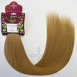 Натуральне Слов'янське Волосся на Тресі 55-60 см 100 грам, Світло-Русявий №14