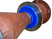 Ротор роторної косарки в зборі WIRAX Z-169, фото 3