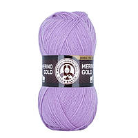 Madame Tricote Paris MERINO GOLD (Мерiно Голд) № 056 ліловий (Вовняна пряжа з акрилом, нитки для в'язання)