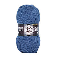 Madame Tricote Paris MERINO GOLD (Мерiно Голд) № 138 джинс (Вовняна пряжа з акрилом, нитки для в'язання)