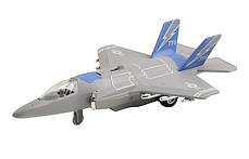 Літак інерційний "Винищувач"  WY 770 AB  світлові та звукові ефекти., фото 2