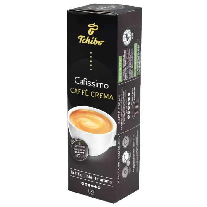 Кава в капсулах Tchibo Caffitaly Cafissimo Barista Intens Aroma 10 шт Німеччина підбадьорлива кава еспресо
