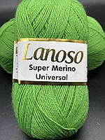 Пряжа Super Merino Universal Lanoso-920 зелений