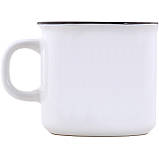 Чашка керамічна Shell Motor Oil Ретро 320 мл Біла, фото 2