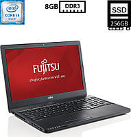 Ноутбук Fujitsu LifeBook A555/15.6” TN 1366x768/Core i3-5005U 2.00GHz/8GB DDR3/SSD 256GB/Intel HD Graphics Камера Б/В