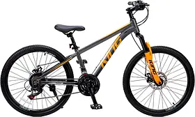 Спортивний велосипед 24" дюймів (21 швидкість, Shimano) Royal Baby KING RB24-29 SILVER