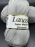 Пряжа Super Merino Universal Lanoso-952 сірий