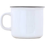 Чашка керамічна Shell X-100 Ретро 320 мл Біла, фото 2