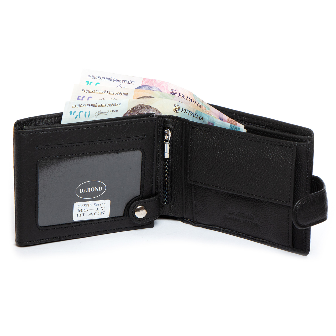 Чоловічий шкіряний Classic гаманець DR.BOND (гуртом/роздріб)