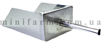 Совок для сипучих продуктів з нержавіючої сталі